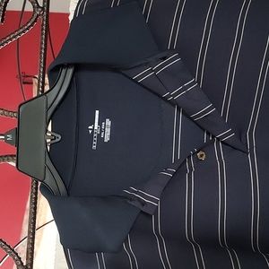 Men's big and tall 2xl Grand Slam, golf, polo shirt, black stripe